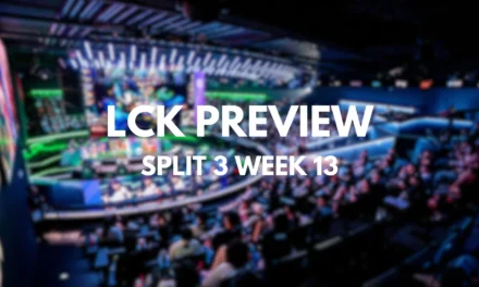 LCK Split 3 Week 13 Preview: Playoff Race Heats Up as T1, Gen.G, and HLE Clash Under Fearless Draft Format