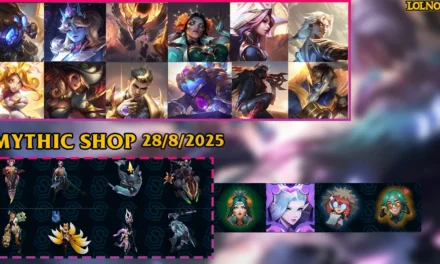 LoL Mythic Shop Rotation Guide (August–September 2025): All Prestige Skins, Chromas & Emotes with ME Costs