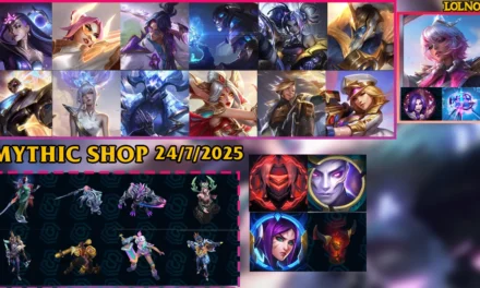 League of Legends Mythic Shop Rotation: All Skins, Chromas & Prestige Items (July–August 2025 Update)