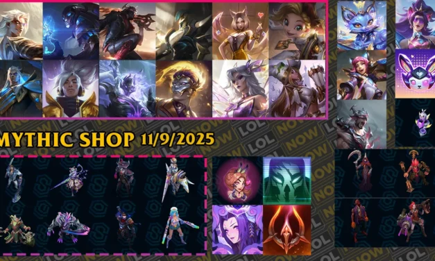 Prestige Faerie Court Katarina Arrives in September 2025 Mythic Shop – Full Skins & Chroma Rotation Breakdown