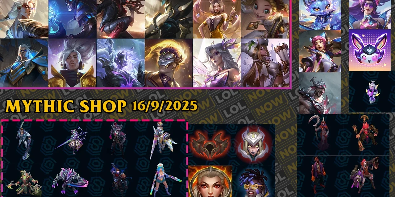 League of Legends Mythic Shop Rotation: Latest Skins, Emotes & Limited-Time Offers (September 2025)