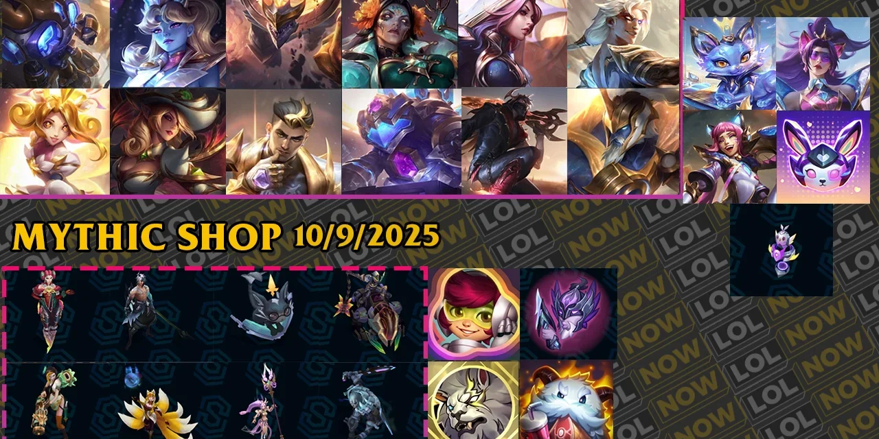 LoL Mythic Shop September 2025 Rotation: Full List of Prestige Skins, Icons, and Emotes This Week LoL Mythic Shop September 2025 Rotation: Full List of Prestige Skins, Icons, and Emotes This Week