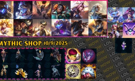 League of Legends Mythic Shop September 2025 – Full Rotation, Exclusive Prestige Skins, and ME Spending Guide