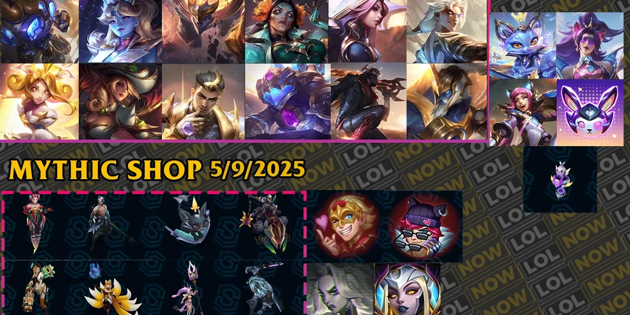New LoL Mythic Shop Rotation (Sept 2025): All Prestige Skins, Rare Icons & Emotes You Need to Grab Now New LoL Mythic Shop Rotation (Sept 2025): All Prestige Skins, Rare Icons & Emotes You Need to Grab Now