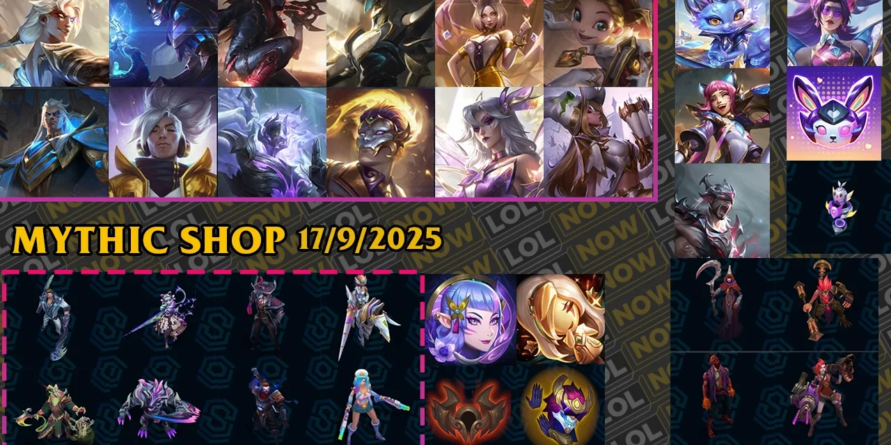 New Mythic Shop Update: Limited-Time Skins, VS Chaos Emote Return, and Prestige Drops Revealed New Mythic Shop Update: Limited-Time Skins, VS Chaos Emote Return, and Prestige Drops Revealed