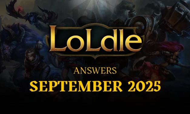 LoLdle Answers for September 2025 – Complete Daily Solution Guide for All Game Modes
